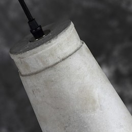 Nordycka minimalistyczna lampa wisząca retro w stylu cementowym w stylu vintage