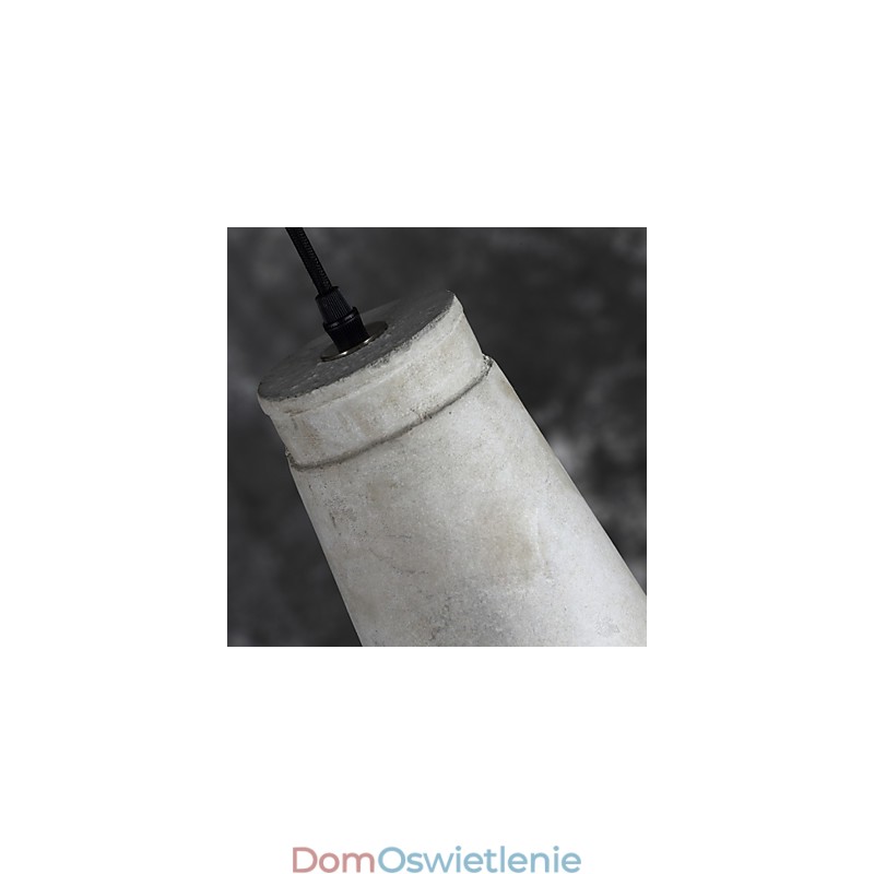 Nordycka minimalistyczna lampa wisząca retro w stylu cementowym w stylu vintage