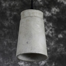 Nordycka minimalistyczna lampa wisząca retro w stylu cementowym w stylu vintage