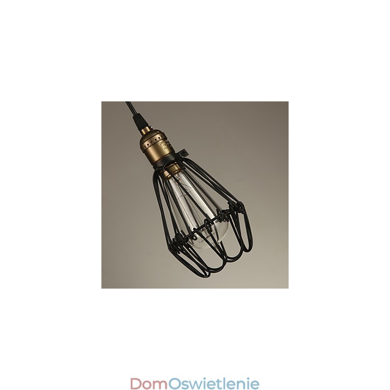 Lampy wiszące w stylu vintage, amerykańskim, rustykalnym, przywracające dawne sposoby, kute żelazo, mała lampa wisząca