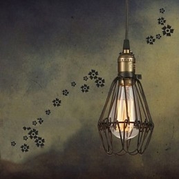 Lampy wiszące w stylu vintage, amerykańskim, rustykalnym, przywracające dawne sposoby, kute żelazo, mała lampa wisząca