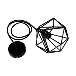 Retro Mini Styl Malowanie Metalowa Lampa Wisząca Garaż