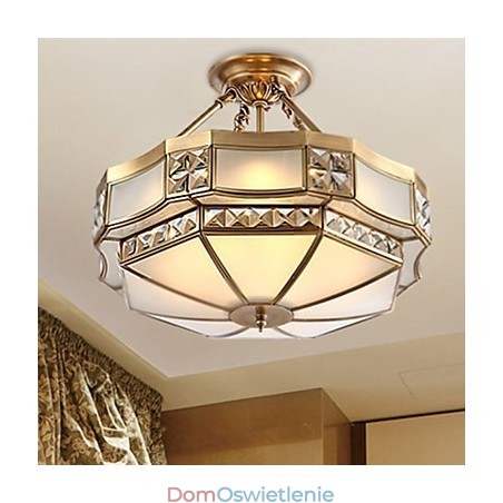 Tradycyjna klasyczna rustykalna lampa wisząca z mosiądzu Tradycyjna klasyczna rustykalna lampa wisząca z mosiądzu
