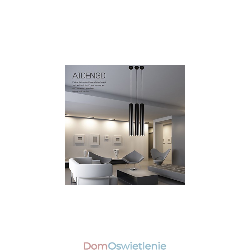 Lampy wiszące nowoczesne współczesne metalowe