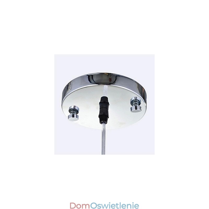 Nowoczesna współczesna lampa wisząca z kryształu chromowanego metalu
