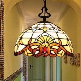 1 metr europejska lampa pasterska kreatywne szkło artystyczne mała lampa wisząca