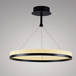 Nowoczesna wisząca biała okrągła lampa wisząca 4