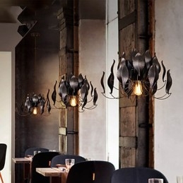 Retro Klasyczne Metalowe Lampy Sufitowe Proste Lampy Wiszące Lampy Wiszące Cafe