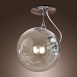 Nowoczesna współczesna lampa wisząca w stylu Globe Mini Anodowana