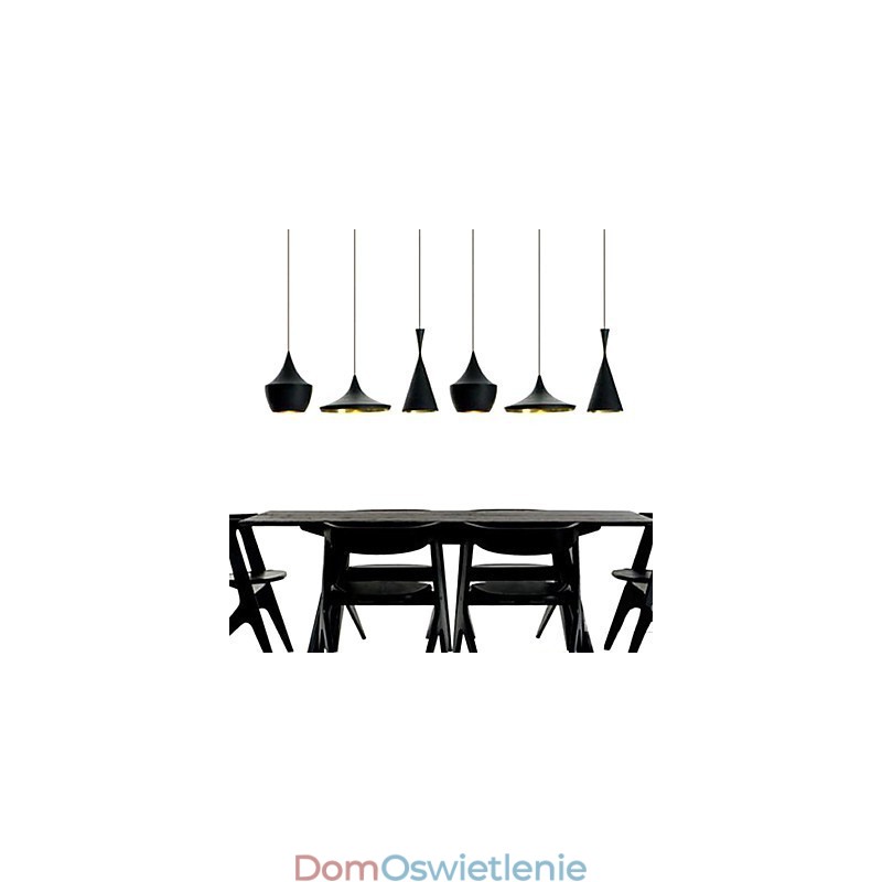 Miniaturowa lampa wisząca z metalu