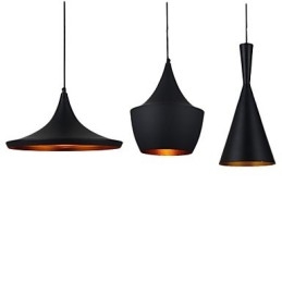 Miniaturowa lampa wisząca z metalu