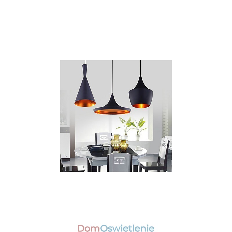 Miniaturowa lampa wisząca z metalu