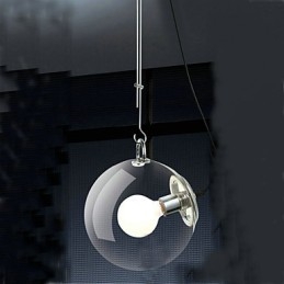 Tradycyjna klasyczna lampa wisząca w stylu mini globusa