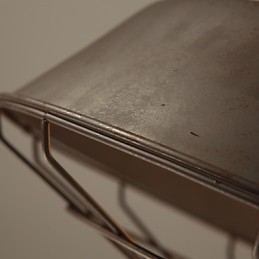 Lampa wisząca retro 1 światło stary metalowy klosz materila sklep