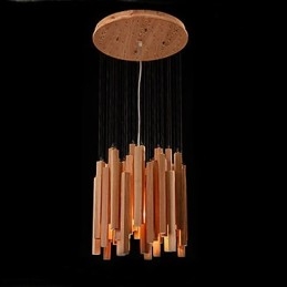 Żyrandol Hotel Engineering Wood Art Line
