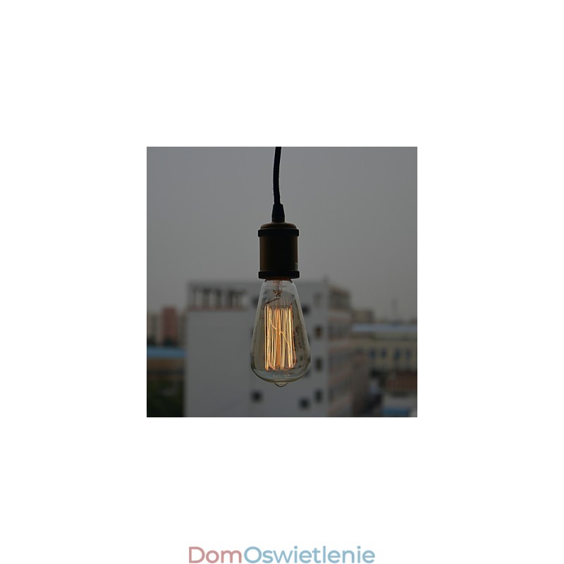 Tradycyjny klasyczny styl vintage mini lampa wisząca galwanizowana