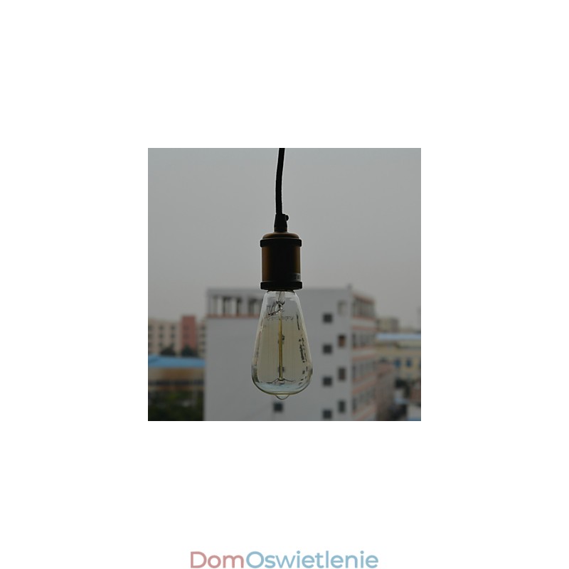 Tradycyjny klasyczny styl vintage mini lampa wisząca galwanizowana