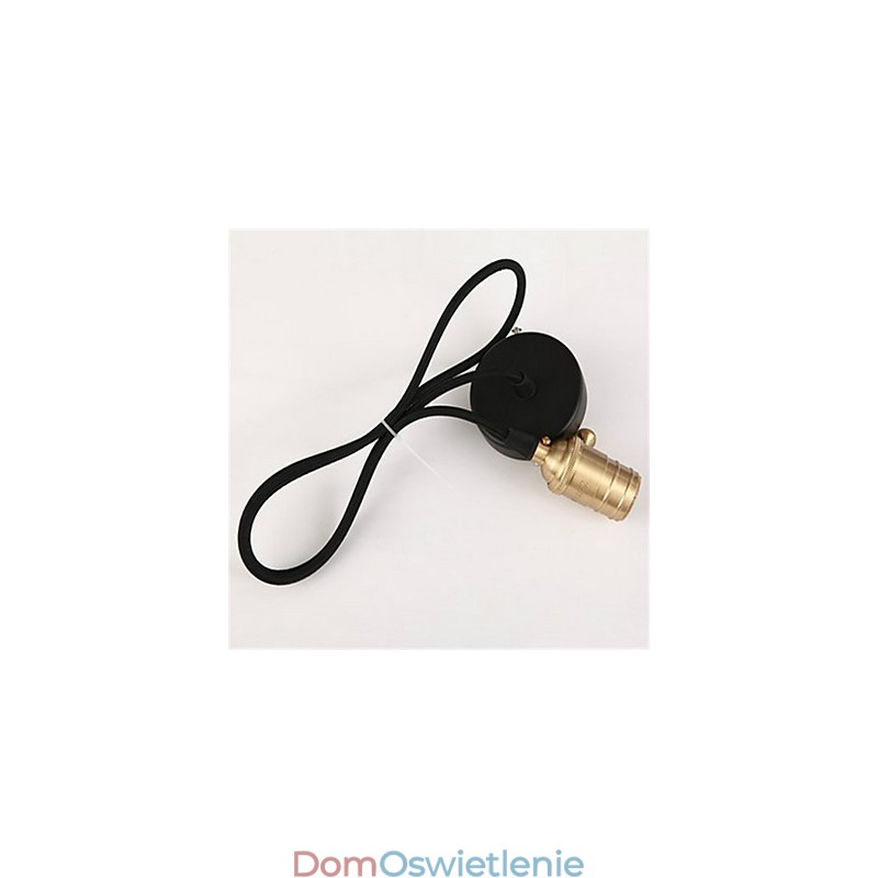 Amerykańska lampa żyrandolowa w stylu retro minimalistyczna z pojedynczą miedzią