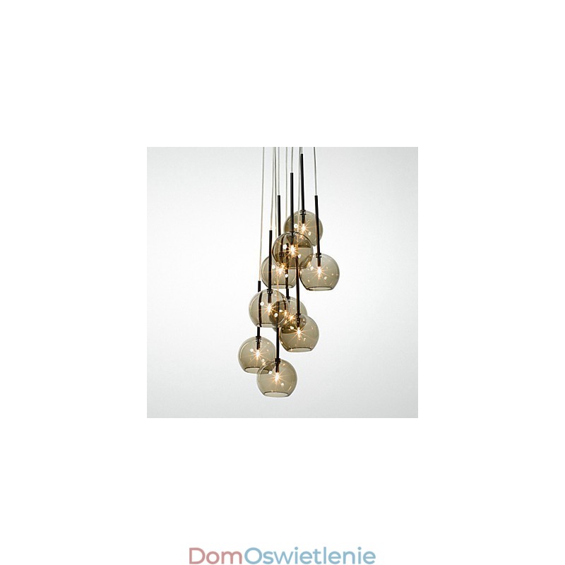 Wisząca lampa metalowa w stylu rustykalnym Mini