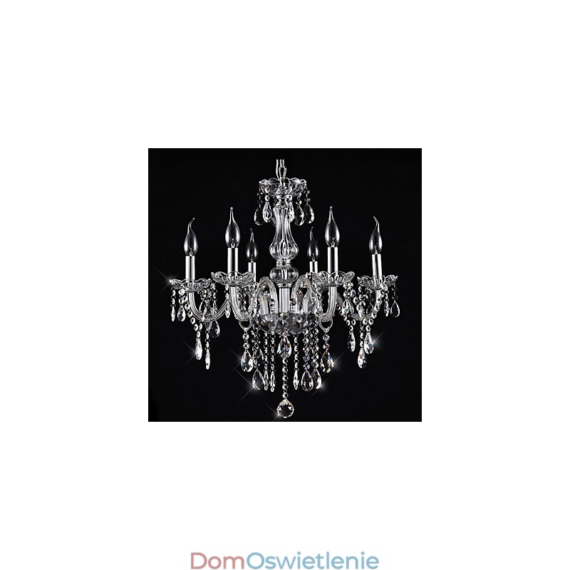 Tradycyjny Klasyczny Vintage Kryształowy Galwanizowany Kryształowy Żyrandol