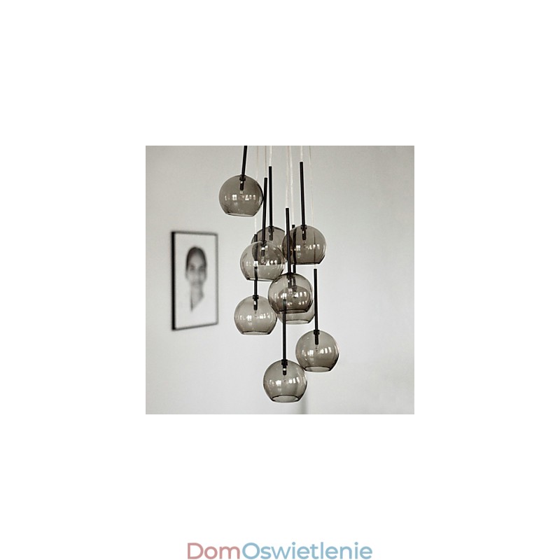 Wisząca lampa metalowa w stylu rustykalnym Mini