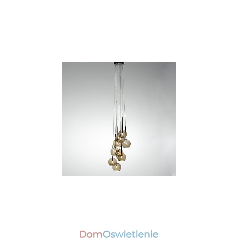 Wisząca lampa metalowa w stylu rustykalnym Mini