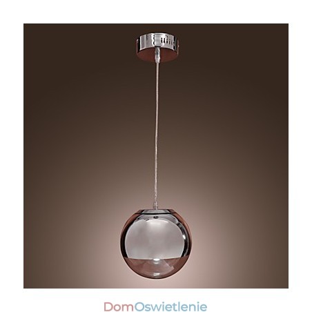 Nowoczesna współczesna lampa wisząca Globe Mini Style Chrome Metal Nowoczesna współczesna lampa wisząca Globe Mini Style Chrome Metal