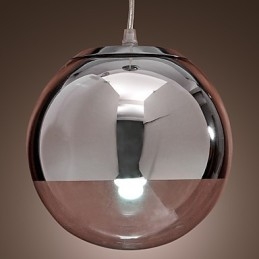 Nowoczesna współczesna lampa wisząca Globe Mini Style Chrome Metal