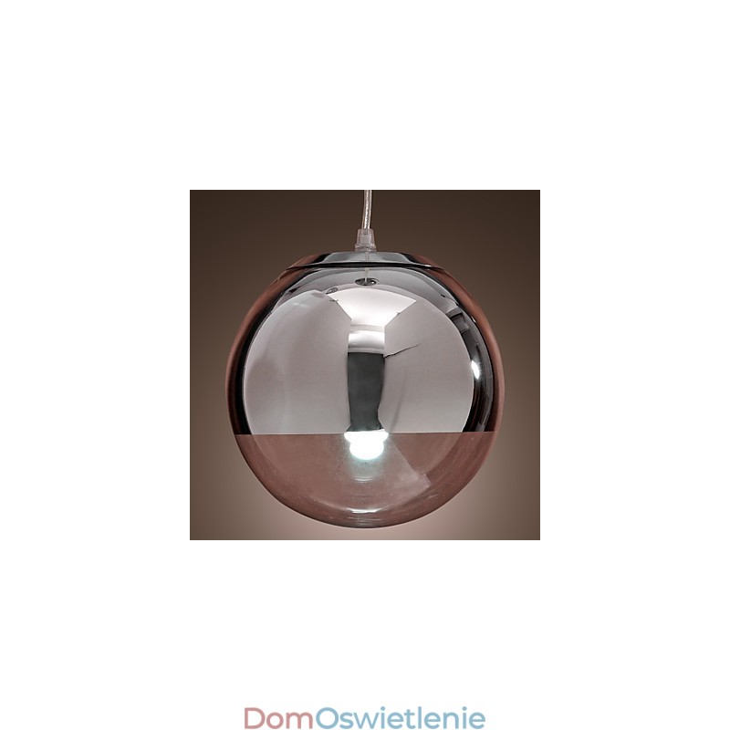 Nowoczesna współczesna lampa wisząca Globe Mini Style Chrome Metal
