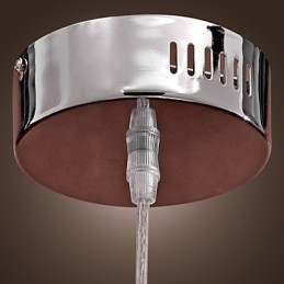 Nowoczesna współczesna lampa wisząca Globe Mini Style Chrome Metal