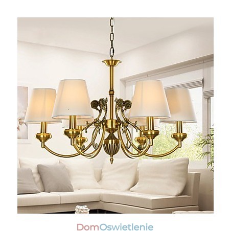 Czysta biel Nowoczesna współczesna dekoracyjna lampa wisząca Rodzina