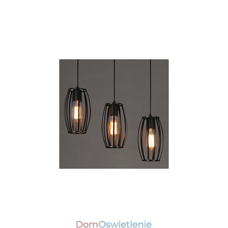 Kreatywny loft przywracający starożytne sposoby pojedyncza głowica kutego żelaza żyrandol lampa