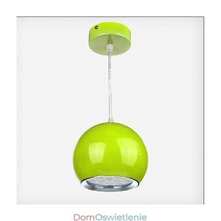 Nowoczesna współczesna lampa wisząca z metalowym globusem Nowoczesna współczesna lampa wisząca z metalowym globusem