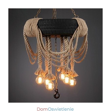 Vintage Malowanie Plastikowa Lampa Wisząca Vintage Malowanie Plastikowa Lampa Wisząca