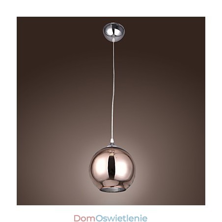 60 Nowoczesna współczesna lampa wisząca z metalu galwanizowanego Globe