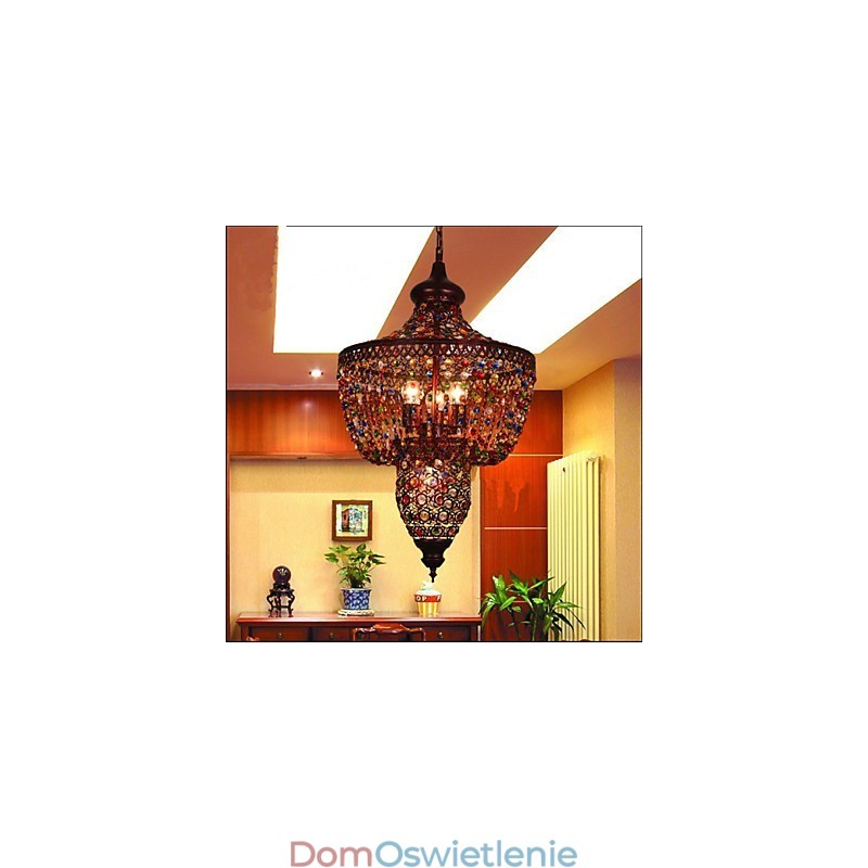 Śródziemnomorska Kolorowa Lampa Kryształowa Południowo-Wschodnia Azja Czarne Światło