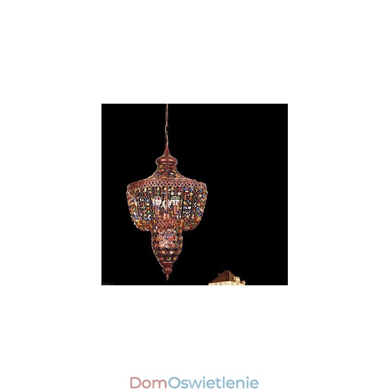Śródziemnomorska Kolorowa Lampa Kryształowa Południowo-Wschodnia Azja Czarne Światło