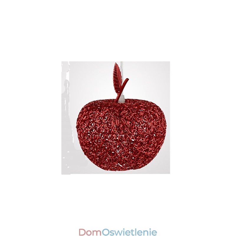 Żyrandol aluminiowy pleciony z siedmioma lampami Apple