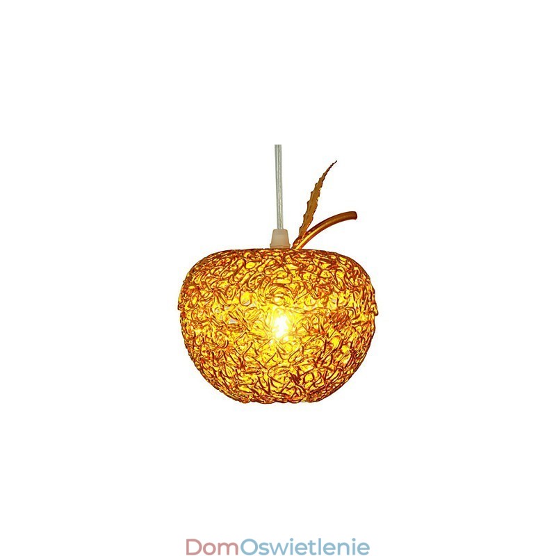 Żyrandol aluminiowy pleciony z siedmioma lampami Apple
