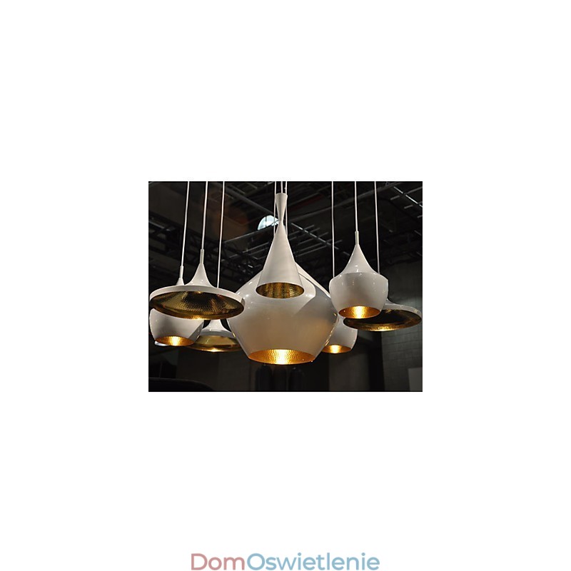 Miniaturowa lampa wisząca z metalu