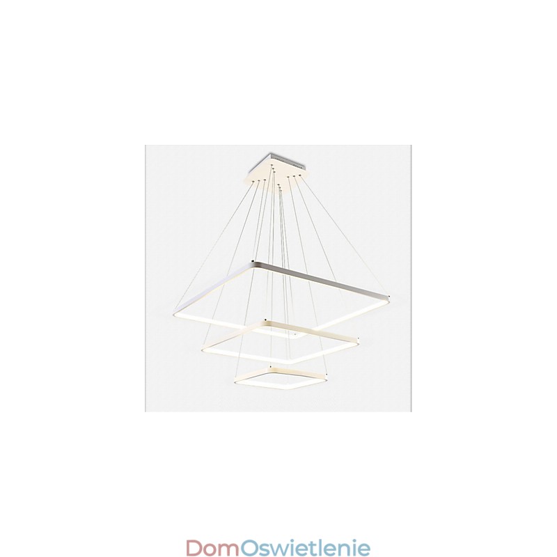 Nowoczesna lampa wisząca z trzema pierścieniami