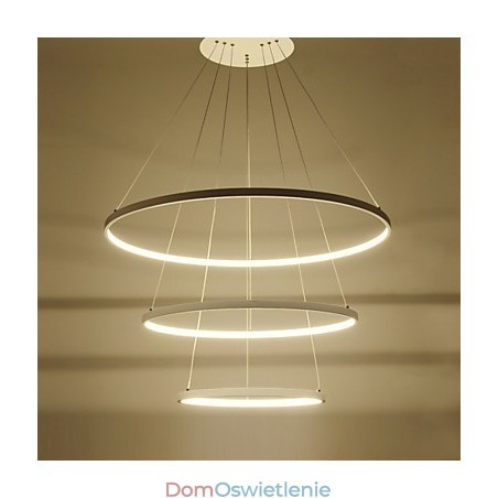 Nowoczesna lampa wisząca z trzema pierścieniami Nowoczesna lampa wisząca z trzema pierścieniami