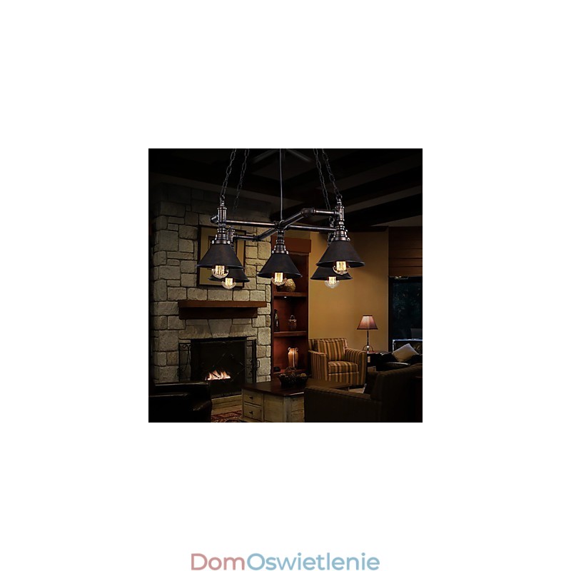 Retro Klasyczne Metalowe Lampy Sufitowe Proste Lampy Wiszące Lampy Wiszące Cafe