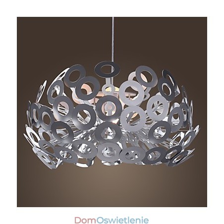 Nowoczesna lampa wisząca w okrągłym kloszu Nowoczesna lampa wisząca w okrągłym kloszu