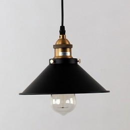 Tradycyjna klasyczna retro miska w stylu miniaturowym wisząca lampa