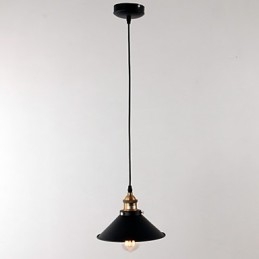 Tradycyjna klasyczna retro miska w stylu miniaturowym wisząca lampa
