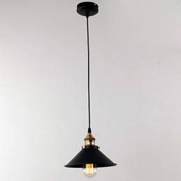 Tradycyjna klasyczna retro miska w stylu miniaturowym wisząca lampa