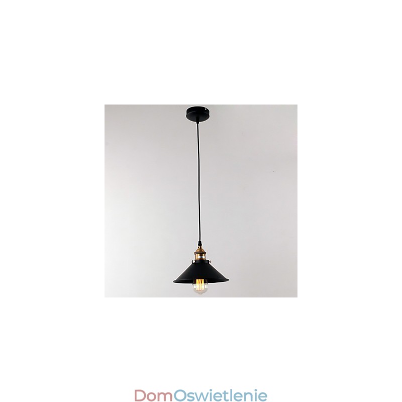 Tradycyjna klasyczna retro miska w stylu miniaturowym wisząca lampa