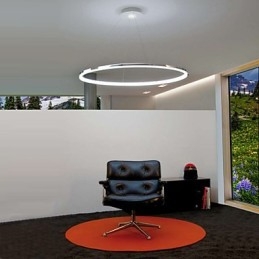 Lampa wisząca Nowoczesny design Living Ring
