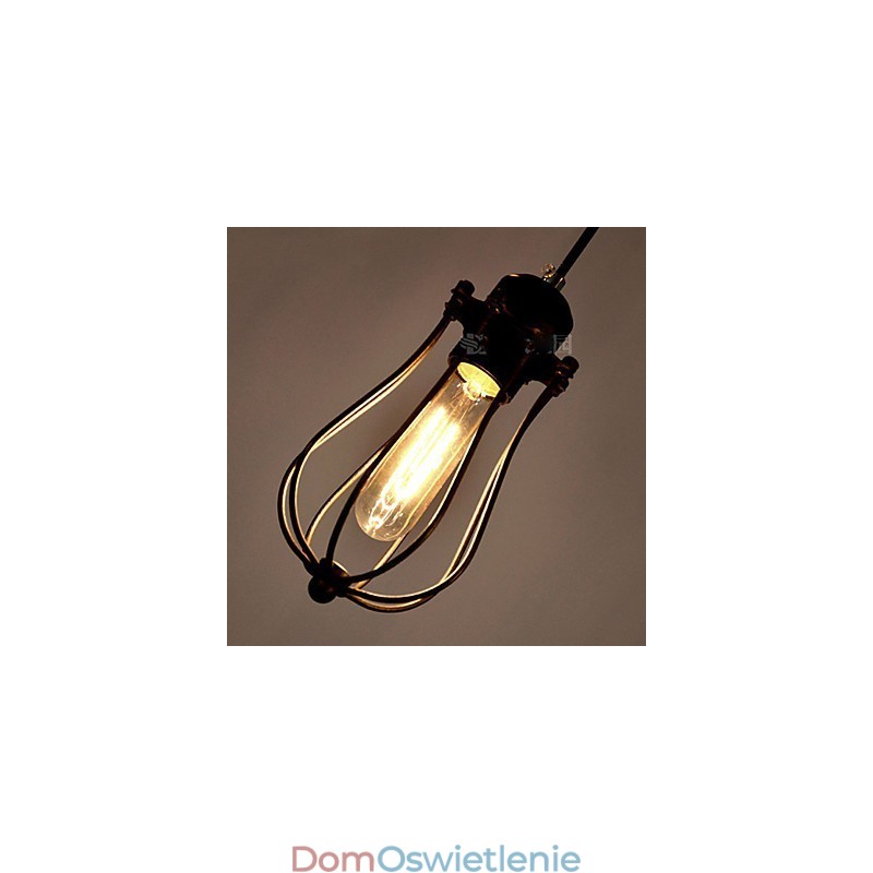 Vintage Edison Multiple Ajustable DIY Lampa sufitowa Światło Wiszące Oświetlenie Żyrandol Nowoczesny Elegancki Przemysłowy Jadalnia